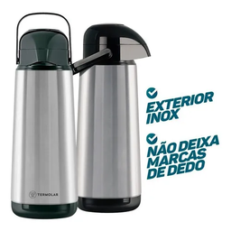 Garrafa Térmica Lúmina Inox 1,8 Litros - 2