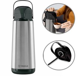 Garrafa Térmica Lúmina Inox 1,8 Litros - 3