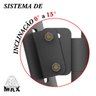 SUPORTE TV 10" a 56" VESA 400X400 4 MOVIMENTOS PRETO - 8