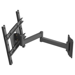 SUPORTE TV 10" a 56" VESA 400X400 4 MOVIMENTOS PRETO - 2