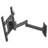 SUPORTE TV 10" a 56" VESA 400X400 4 MOVIMENTOS PRETO - 2