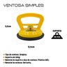 Elite - Kit 2 Ventosas Simples para Vidros e Desamassar Latarias - 2