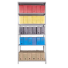 Estante Armário Prateleira Aço 70cm Multiuso 6bandejas Cinza - 2