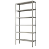 Estante Armário Prateleira Aço 70cm Multiuso 6bandejas Cinza - 5