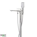 Ver imagem 4 de Misturador Monocomando de Piso para Banheira Cromado