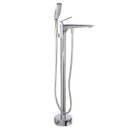 Ver imagem 1 de Misturador Monocomando de Piso para Banheira Cromado