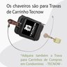 Kit 15 Chaves de Travas para Carrinho de Compras Condomínio Tecnow - Síndico Profissional - 4