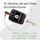 Ver imagem 4 de Kit 15 Chaves de Travas para Carrinho de Compras Condomínio Tecnow - Síndico Profissional