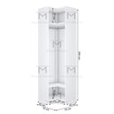 Ver imagem 2 de MÓDULO CLOSET CANTO CABIDEIRO E MALEIRO M422.B MUNDI MOVEIS