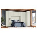 Ver imagem 2 de Quarto Modulado Casal Ambiente 3 New Predileto 6 Peças Areia - Henn