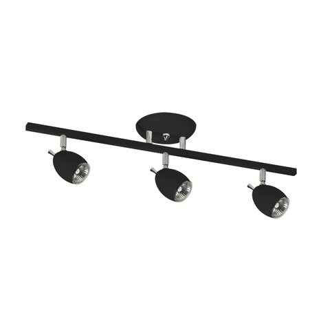 Spot Led Direcionável 17x13x40cm 1 Unidade Bivolt Preto