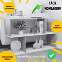 Ver imagem 3 de Mesa Lateral Sofá Mesinha de Apoio Canto Decoração Minimalista Freijó