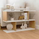 Ver imagem 1 de Mesa Lateral Sofá Mesinha de Apoio Canto Decoração Minimalista Freijó