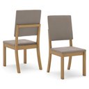 Ver imagem 5 de Mesa de Jantar Adriana 200 C. Vidro 6 Cad. Milla Amendoa - Henn