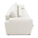 Ver imagem 7 de Sofá Retrátil Manual Sala de Estar Nolan Bipartido 257cm Conforto Premium em Couro Branco G58 - Gran