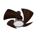 Ver imagem 1 de Ventilador de Teto Venti-delta Tornado Led com 4 Pás Tabaco / Marrom 127v 61-4116
