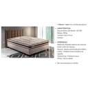Ver imagem 2 de Colchão Casal Espuma Compact Ag 65 / Resiste Hotel Douface D45 (138x188x20) - Paropas
