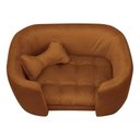 Ver imagem 1 de Cama Pet Poltrona Baby Hanna Veludo - Ssx Multicoisas Cor Cobre