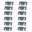 Ver imagem 1 de 12 Pares Conector Cabeceira Sofá Painel Tvs União Encaixe Aço Galvanizado