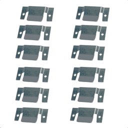 12 Pares Conector Cabeceira Sofá Painel Tvs União Encaixe Aço Galvanizado - 1