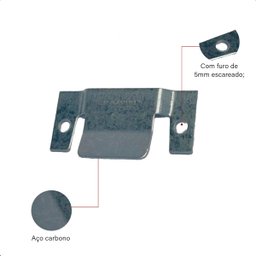 12 Pares Conector Cabeceira Sofá Painel Tvs União Encaixe Aço Galvanizado - 3