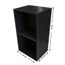 Ver imagem 2 de Estante para Vinil Preto Mdf Premium Organizador de Lps
