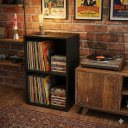 Ver imagem 5 de Estante para Vinil Preto Mdf Premium Organizador de Lps