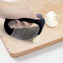 Ver imagem 1 de Amassador De Alho Espremedor Triturador Inox Manual Premium