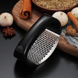 Amassador De Alho Espremedor Triturador Inox Manual Premium - 5