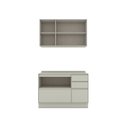 Ver imagem 2 de Cozinha Compacta Modulada 100% MDF 3 Peças com Tampo Areia HP Fineze