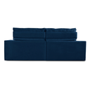 Ver mais imagens de Sofá Retrátil 3 Lugares 2,30m com Molas Mara Suede Azul