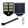 Luminaria Solar Poste 600w Led Kit Suporte Refletor Sensor Movimento Presença Controle Holofote Ilum - 1
