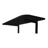 escrivaninha Articulada Linda Preta 90x40 Moderna Suspensa. Redecore Mesa Multiuso - 2
