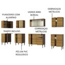 Ver imagem 5 de Armário de Cozinha Completa de Canto 357cm Rustic Emilly Jazz Madesa 02
