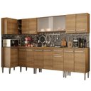 Ver imagem 3 de Armário de Cozinha Completa de Canto 357cm Rustic Emilly Jazz Madesa 02