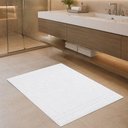Ver imagem 2 de Toalha de Piso Hotelaria 90% Algodão 10% Poliéster 450g-m² 50x70cm Branco Bene Casa