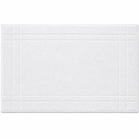 Toalha de Piso Hotelaria 90% Algodão 10% Poliéster 450g-m² 50x70cm Branco Bene Casa