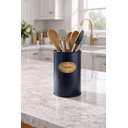 Ver imagem 3 de Porta Talheres e Utensílios de Aço Inoxidável 11x15cm - Azul Marinho