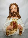 Ver imagem 2 de Quadro Sagrado Coração de Jesus 30cm