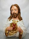 Ver imagem 1 de Quadro Sagrado Coração de Jesus 30cm