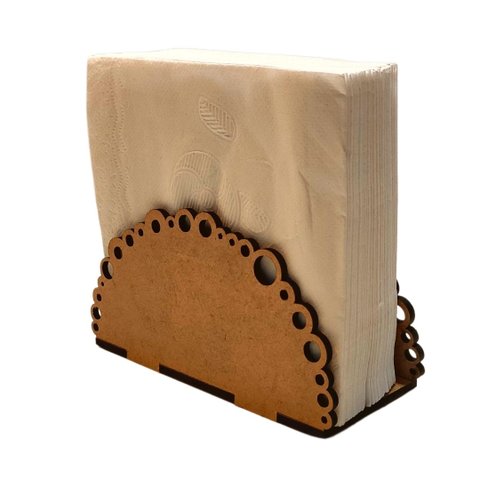 Porta Guardanapo em MDF - Kit 10 Unidades