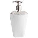 Ver imagem 7 de 2 Porta Sabonete Líquido Plástico Uz Brancos 400ml Saboneteiras para Bancada de Banheiro