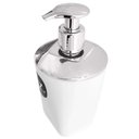 Ver mais imagens de 2 Porta Sabonete Líquido Plástico Uz Brancos 400ml Saboneteiras para Bancada de Banheiro