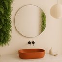 Ver imagem 1 de Cuba de Apoio Sobrepor para Banheiro Lavabo