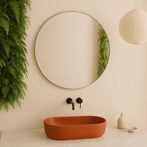 Cuba de Apoio Sobrepor para Banheiro Lavabo