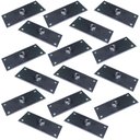 Ver imagem 1 de Kit 16 Chapinhas Reta Fixação Pés Palito Rosca 5/16 Zincada
