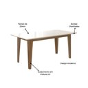Ver imagem 4 de Mesa de Jantar Liz 6 Lugares com Cadeira Linea
