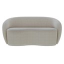 Ver imagem 2 de Sofá Decorativo 1,80cm 2 Lugares Íbis Bouclê Cinza G33 - Gran Belo