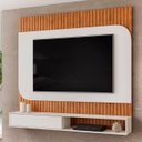 Ver imagem 2 de Painel Tv 65 Pol 150cm Bancada Suspensa James D04 Freijó/off - Mpozenato
