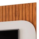Ver imagem 7 de Painel Tv 65 Pol 150cm Bancada Suspensa James D04 Freijó/off - Mpozenato